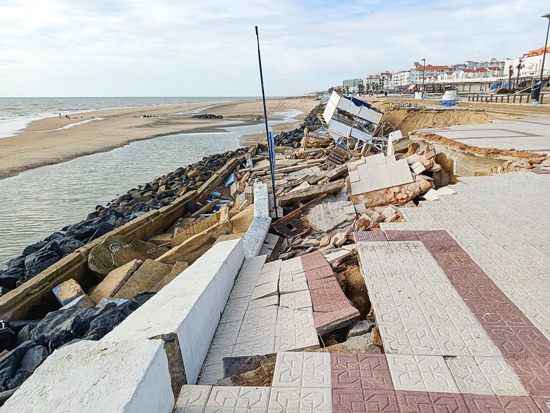 Boulevard wat ervan over is